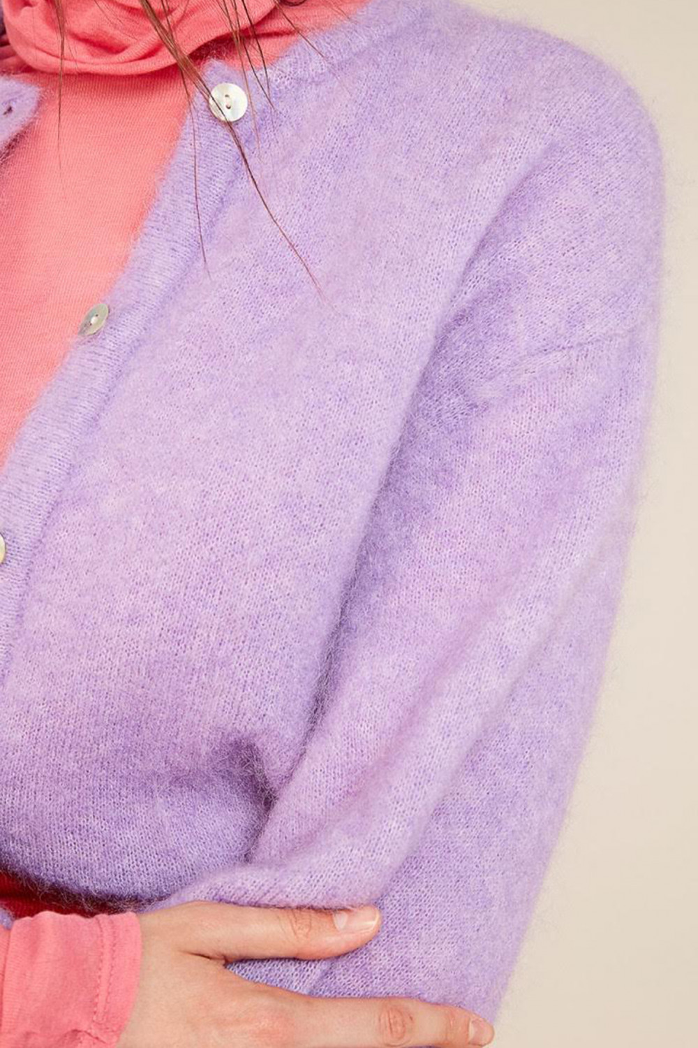 Zabidoo Cardigan lilla