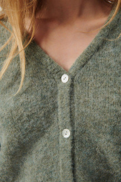 East Cardigan Olive