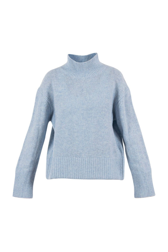 Carlton Turtleneck Dusty Blue