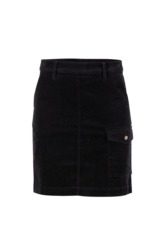 Ross Short Skirt Black