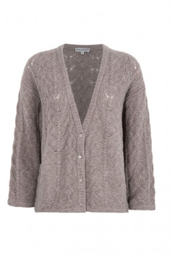 Gianni cardigan Taupe