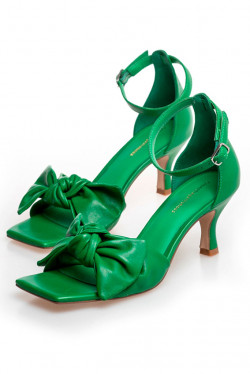Dancing Green Leather