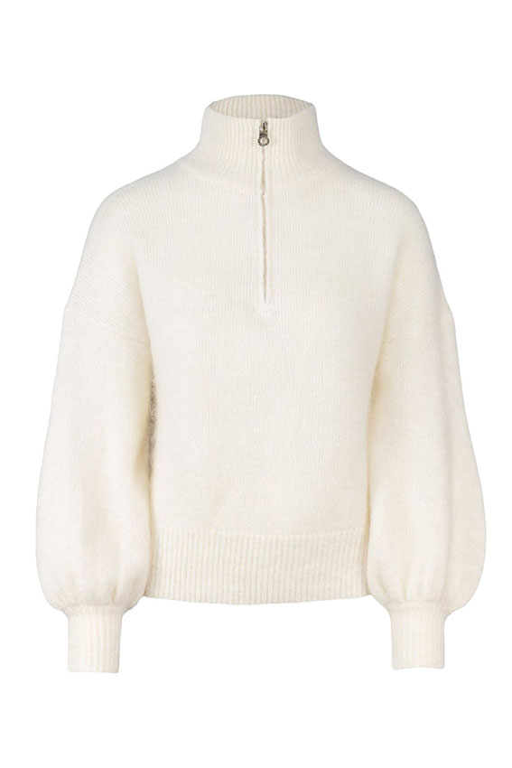 Li chunky sweater white