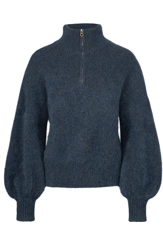 Li mohair sweater Blue