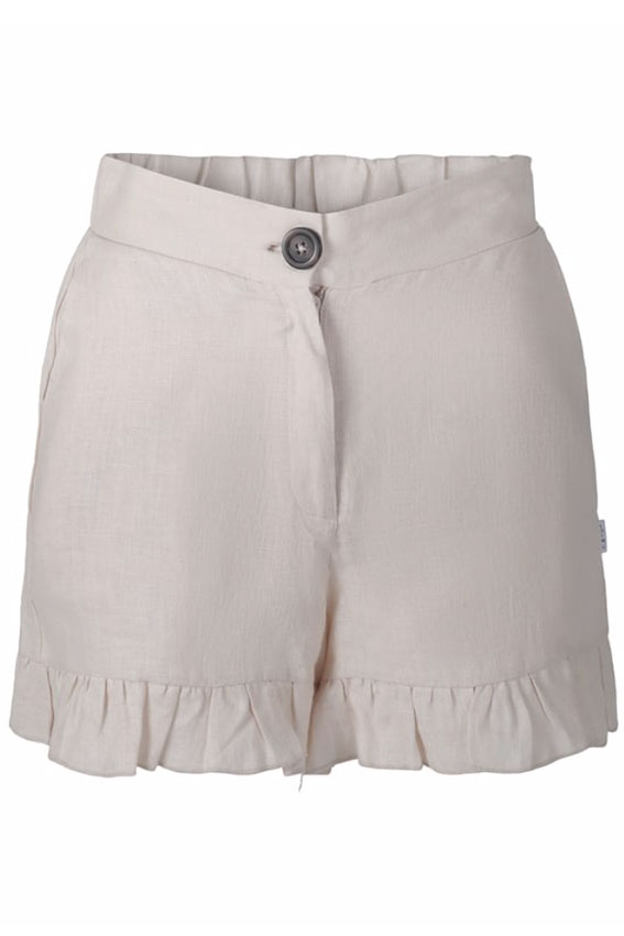 Mynthe linen shorts Beige