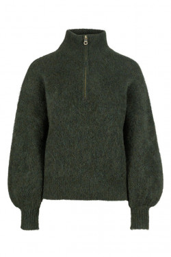 Li chunky sweater Army