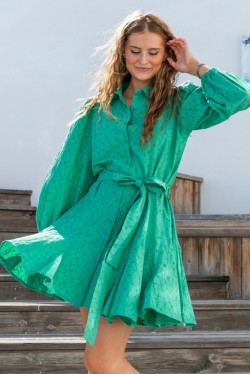 Marita Dress Ivy Green