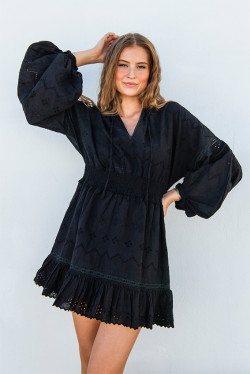 Sissel Dress Black Border