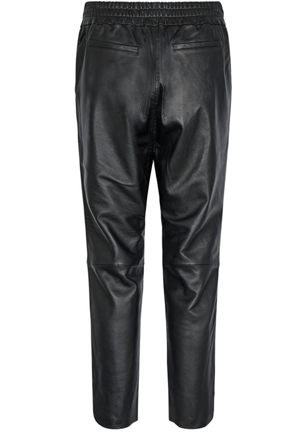 Zabel Leather pants Black