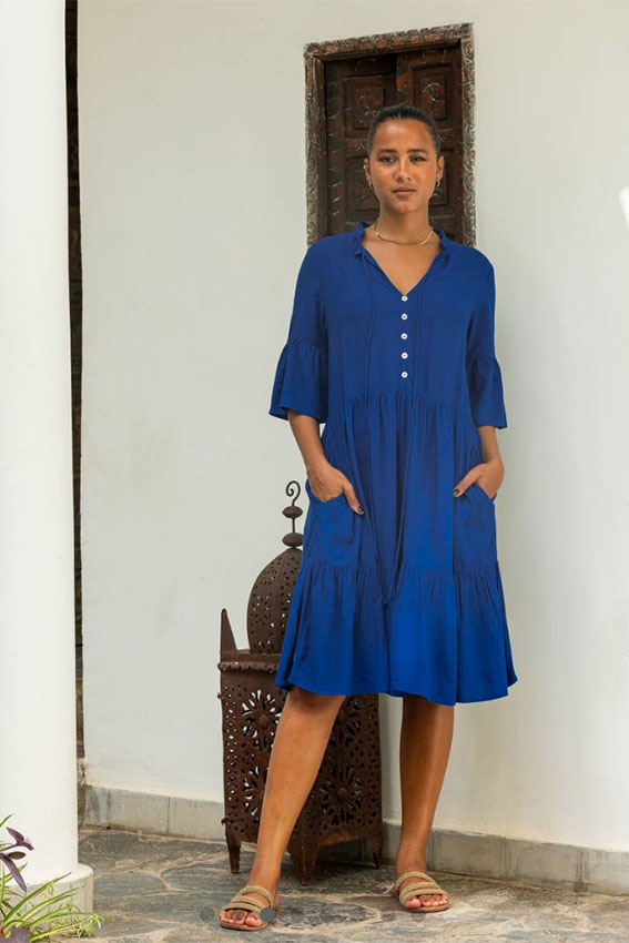 Curly Sue Moroccan Blue