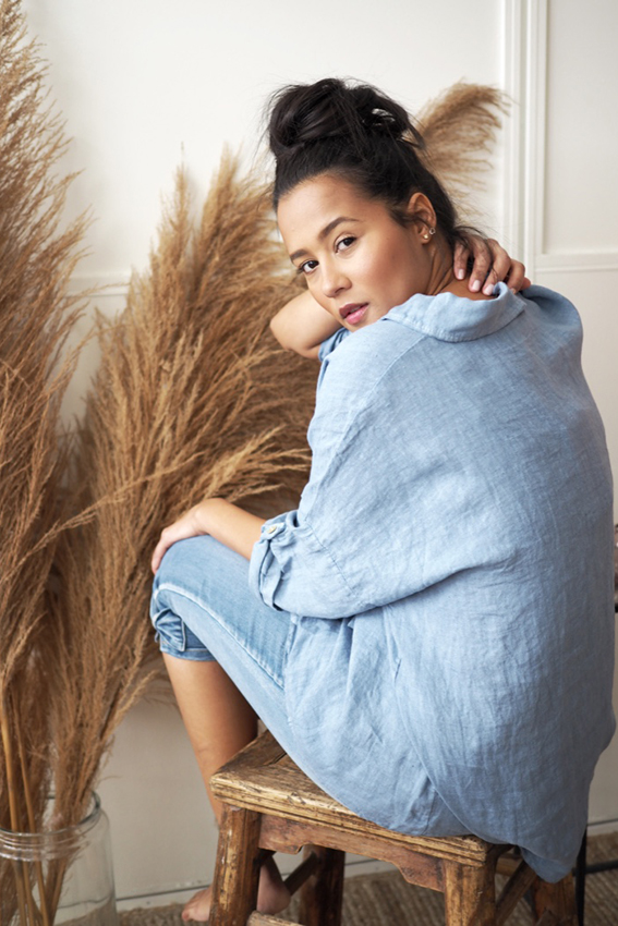 Julie Shirt Denim Blue