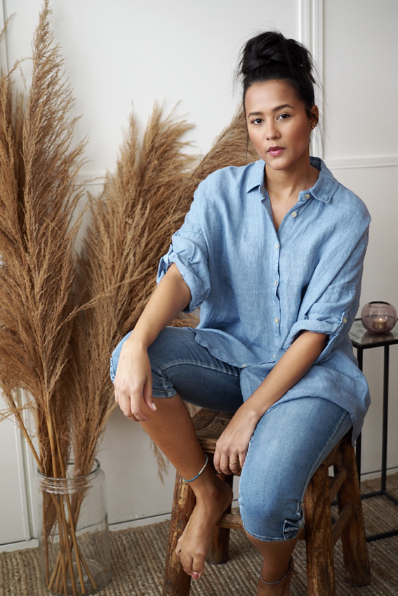 Julie Shirt Denim Blue