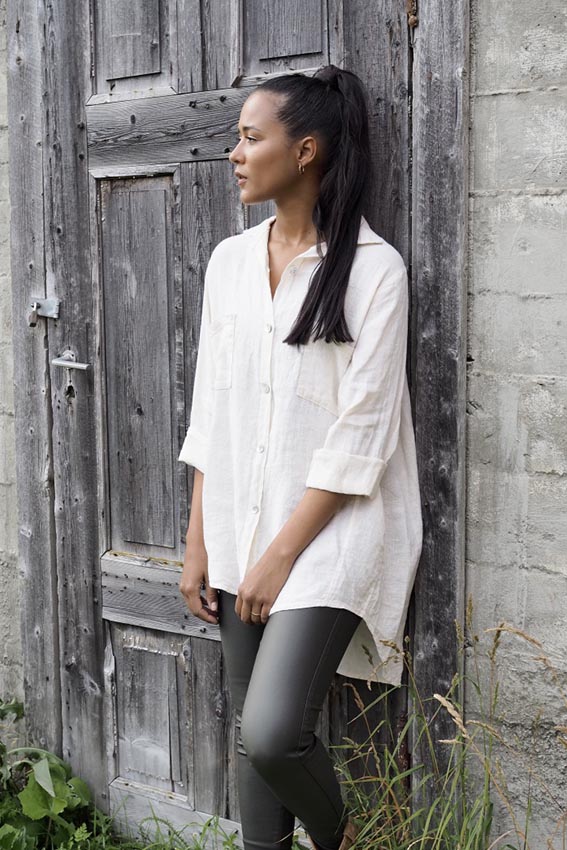 Mynthe linen Butter