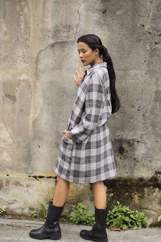 Winter Matilde Butter Plaid