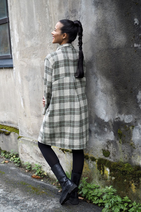 Winter Matilde Moss Plaid
