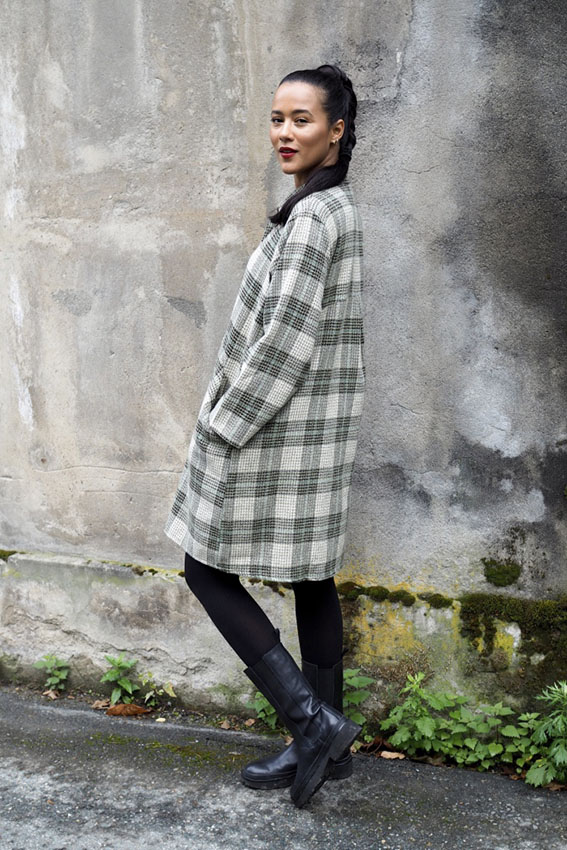 Winter Matilde Moss Plaid