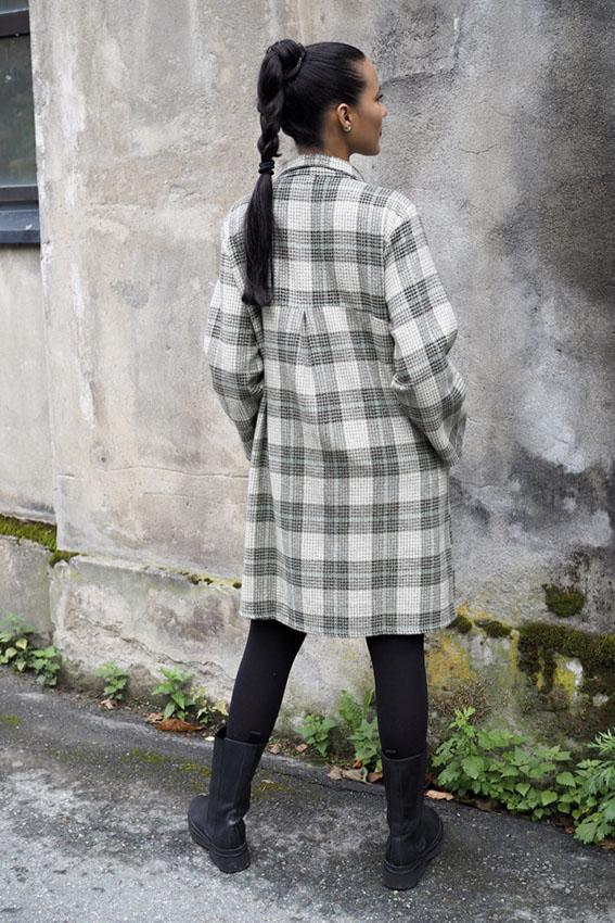 Winter Matilde Moss Plaid