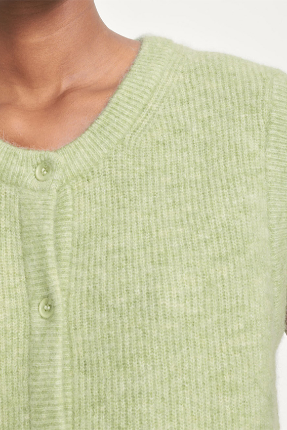 Nor cardigan vest Tarragon