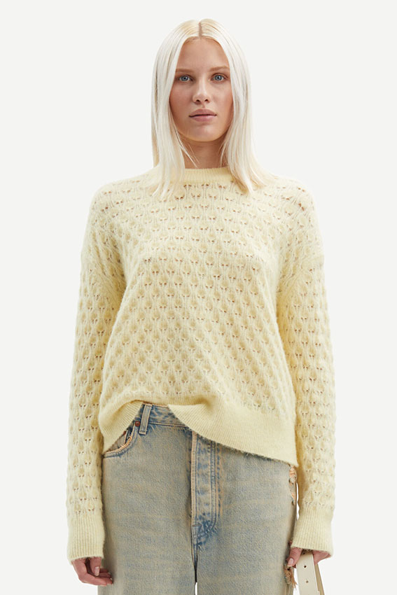 Saanour Sweater Pear Sorbet