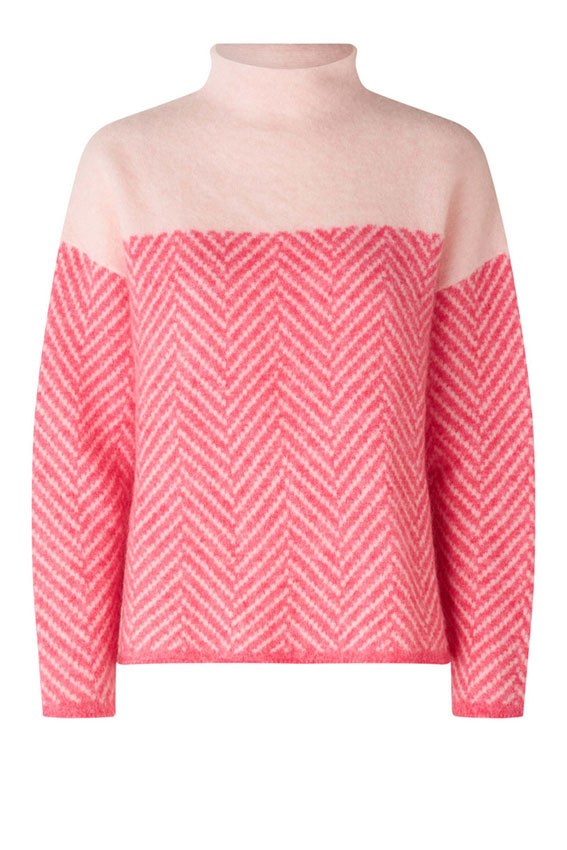 Herrin T-Neck Camellia Rose