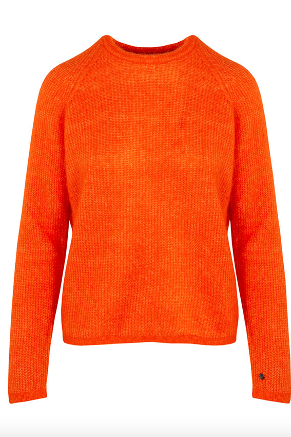 Betzy Sweater Orange Flame